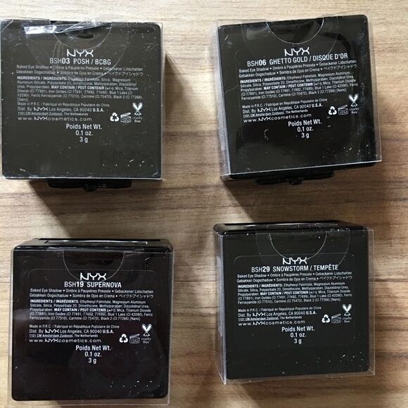 NYX beauty Lot 7 Pc Eye Shadow Lipsticks - Picture 4 of 5